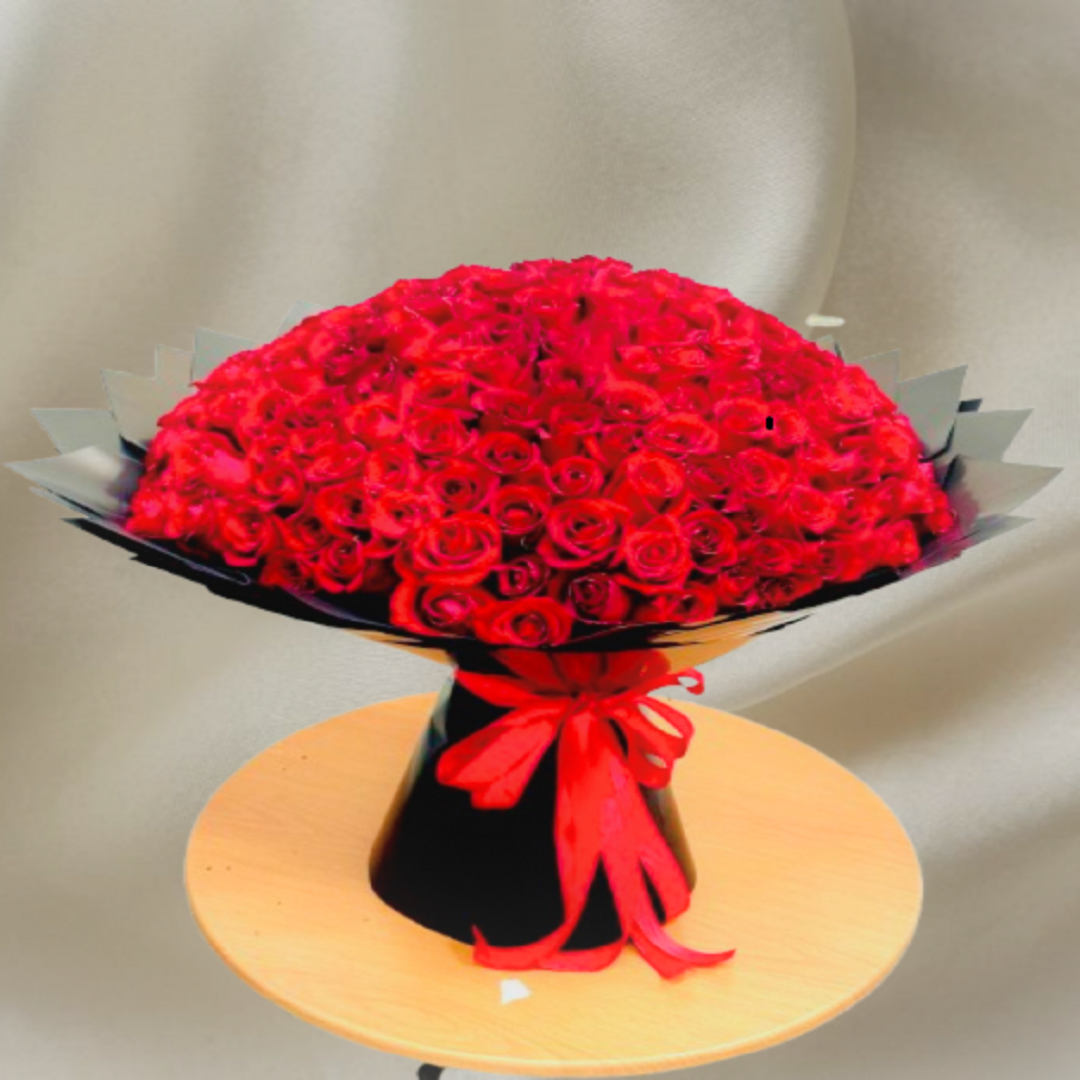 201 Roses Red princes bouquet