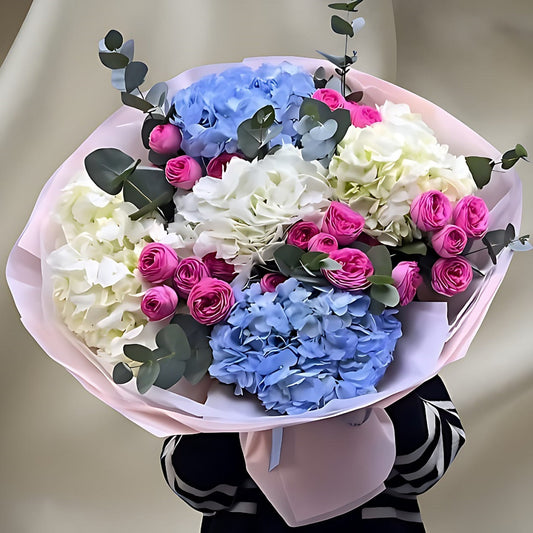 Hydrangea Mix Luxury Bouquet