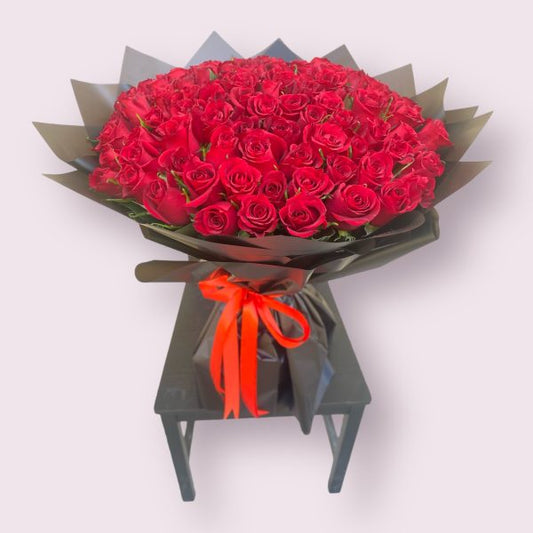 101 Red Roses Bouquet
