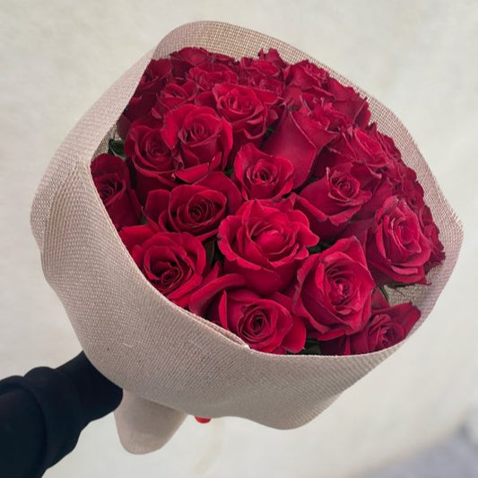 50 Stems of Red Flowers