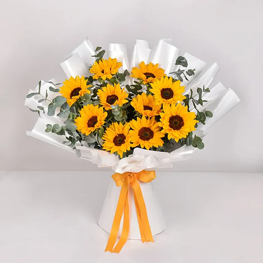 Sunflowers Pop Bouquet